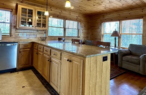 Ferguson Cabin | Relaxing Retreat with Theater Room, Hot Tub & Scenic Views
