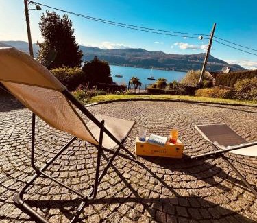 Ranco Apartment | TherancoBay: Scenic Lake View Apartment with Private Beach