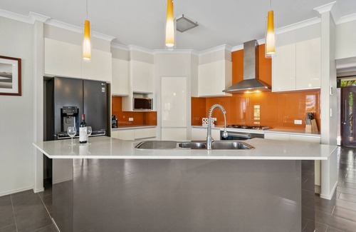 Banksia Beach House | Elegant Haven with Pool & Pet-Friendly Amenities