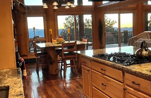 Canon City House | This breathtaking view and home is sitting w/a birds eye view of Pike's Peak.