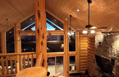 Canon City House | This breathtaking view and home is sitting w/a birds eye view of Pike's Peak.