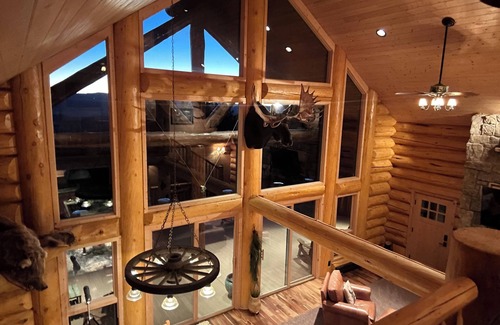 Canon City House | This breathtaking view and home is sitting w/a birds eye view of Pike's Peak.
