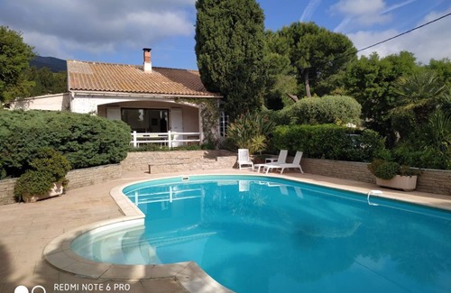 Biguglia Villa | Beautiful Villa with Garden, Ocean View & Private Pool