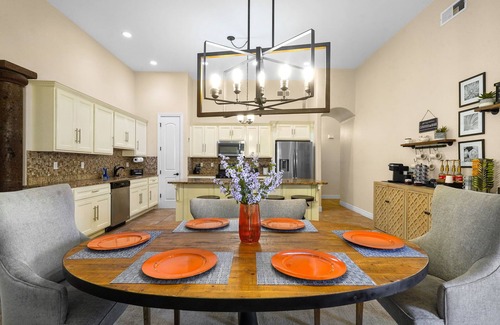 Biggs Field House | Inviting El Paso Retreat: 4BR with Pool & Hot Tub