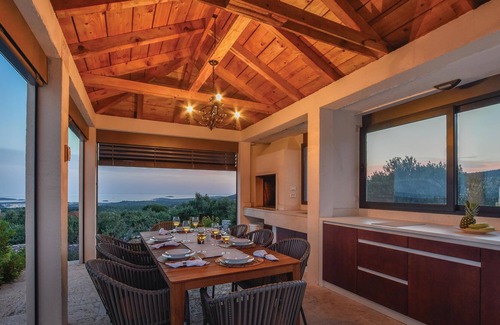Rogoznica House | This modern and bright vacation home is located in a small village in the hinterland of Rogoznica.