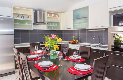 Primorski Dolac House | This vacation home with pool is located in a peaceful environment.