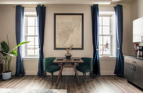 Ypsilanti Apartment | Thompson 202 · Prime Loft with Kitchen in Depot Town