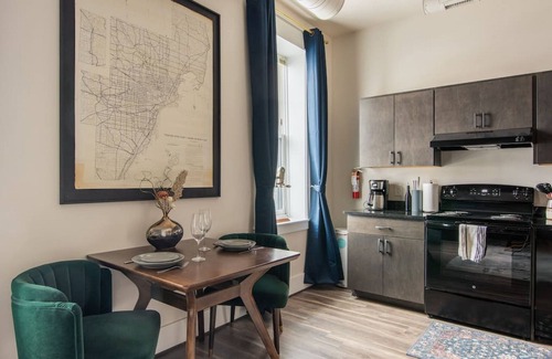 Ypsilanti Apartment | Thompson 202 · Prime Loft with Kitchen in Depot Town