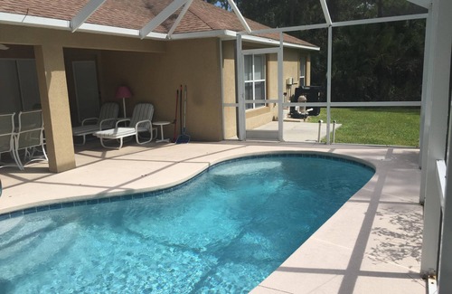 Port Charlotte Villa | Tranquil Three-Bedroom Villa with Pool Near Gulf Coast Beaches