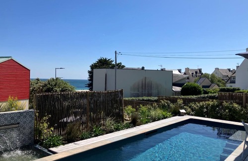Finistere Cottage | Ti an Aod-Breton beach house with heated pool for 10