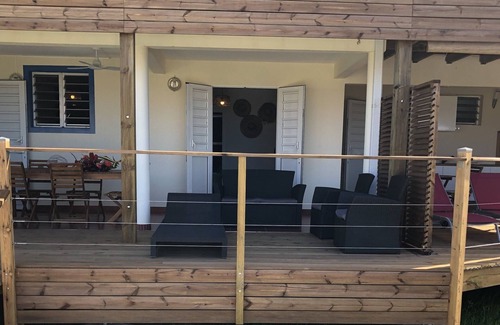 Trois-Rivieres Apartment | Cozy TI Caze Appartement: Sea View Steps from the Beach
