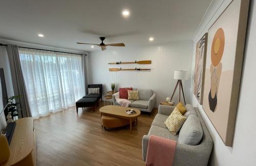 Vincentia House | Family Beach House Tide 'n' Seek with Ocean Views & Games
