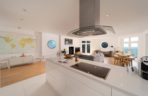 Lynmouth Apartment | Tide View, a luxury two bedroom, pet friendly holiday apartment sleeping four in Lynmouth, complete
