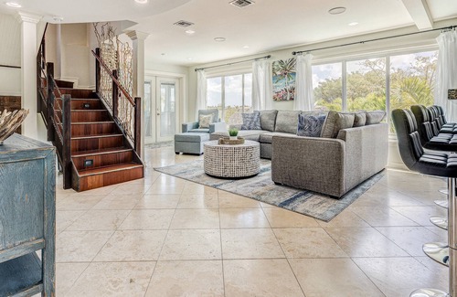 Sugarloaf Shores House | Discover Tiki Palms: 4 Bedroom Home with Pool & Dockage