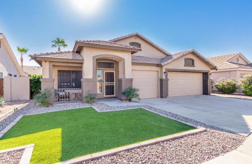 Ashley Park House | Relaxing Tiki Time Pool Home in Chandler for 8 Guests