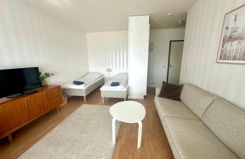 Jalasjarvi Apartment | Cozy One-Bedroom with Glass Balcony, Pet-Friendly Stay