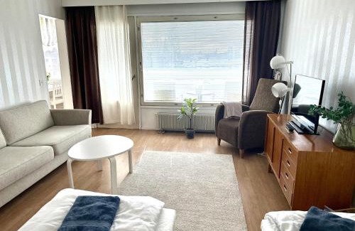 Jalasjarvi Apartment | Cozy One-Bedroom with Glass Balcony, Pet-Friendly Stay