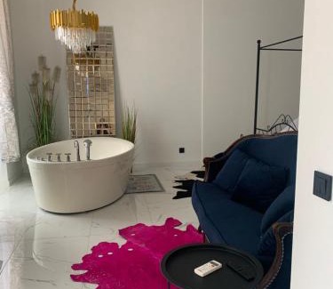 Old Town Apartment | Relax in Tiltų 5 Jacuzzi Apartment with Hot Tub Access