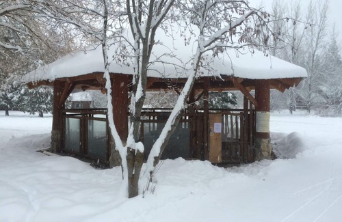 Winthrop Apartment | Cozy Timber Wolf Studio at Wolfridge Resort - Top Rated Stay