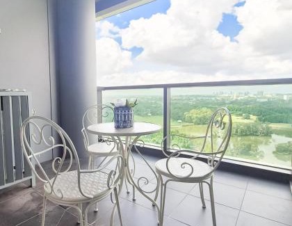 Sydney Olympic Park Apartment | Timeless Black n White Charm 2BR w Kids room