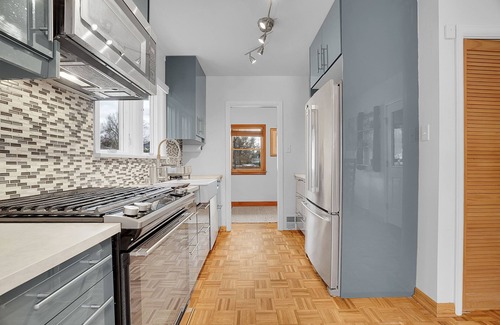 Longmont House | Elegant Downtown Longmont Retreat with Pool and Spa