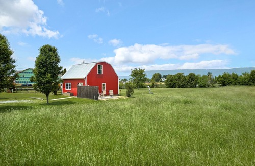 Luray House | Modern Tiny Barn Retreat with Mountain Views & Pet-Friendly