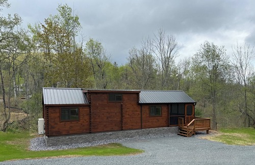 Hensonville Cabin | Tiny Cabin #3 by Windham NY Escape 'Forest View'