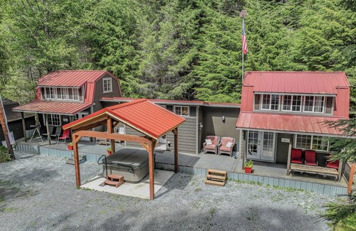 Ashford Cabin | Cozy Cabin B Near Mt. Rainier Nat Park with Firepit & Trails