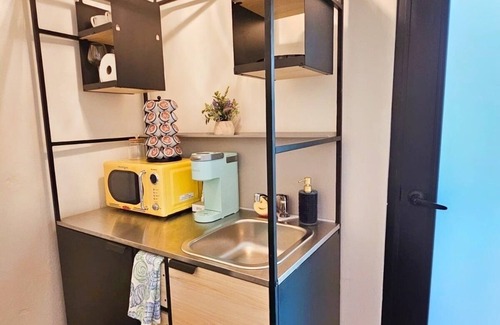 La Puntilla Apartment | Tiny Cave Studio in Old San Juan/high speed WIFI/Luxury Bathroom/55” TV