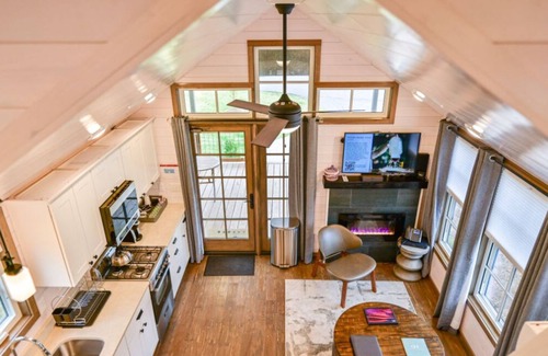 Wyoming Cabin | Tiny Home | 2-Story Windows + Gorgeous Views