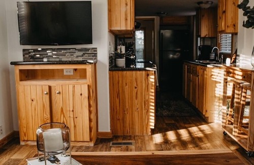 Austin Cabin | Inviting Tiny Home Cabins with Pool Near Downtown