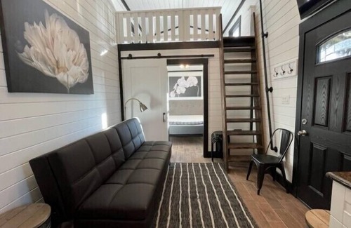 Denison Hotel | Relaxing Tiny Home Vacations Resort with Pool & Spa