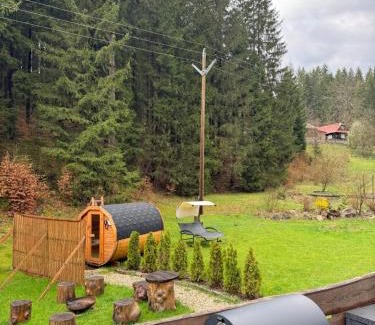 Velke Karlovice House | Cozy Tiny House: Pet & Child Friendly with 9.6/10 Score