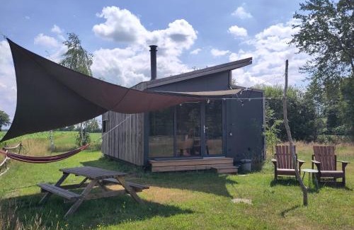 Vledder Ski Chalet | Tiny house met privé hottub