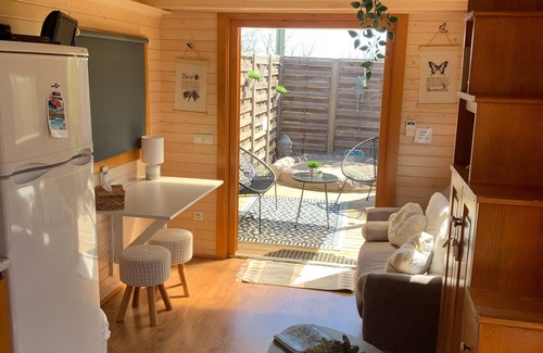 Faycelles House | Top-Rated Tiny House & Spa with Pool and Lake Views