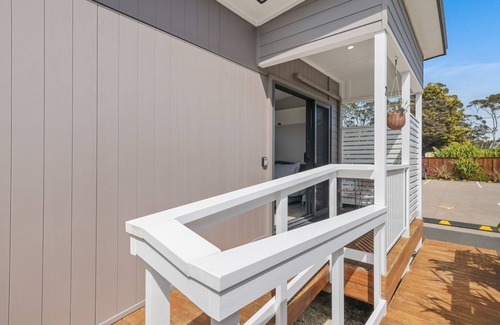 Sanctuary Point Cabin | Cozy Tiny House Stays with Pool and Family Amenities