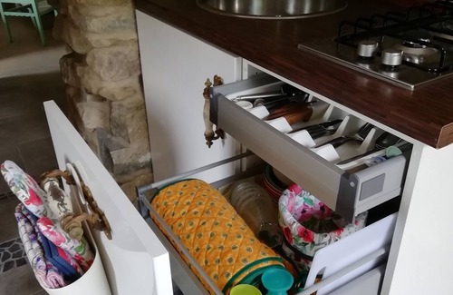 Perinaldo Apartment | Tiny Rustico CASA LUCERTOLA with outdoor kitchen & pool. Pets welcome!