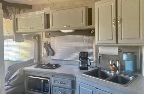 St. George House | Discover Tiny RV Stone Pool Inn: Pet-Friendly Oasis Near Zion