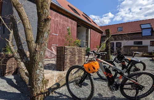 Rauhenebrach House | Cozy TinyHaus Kleinengelein: Ideal for Families with Kitchen