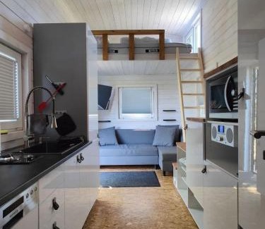 Buhlau House | Cozy Tiny House near Dresden with Pool and Nature Views