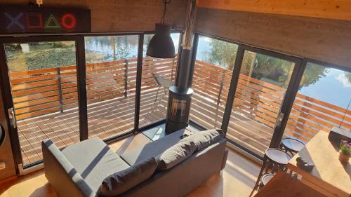 Buhlau House | Exceptional TinyHouse bei Dresden with Private Bathing Pond