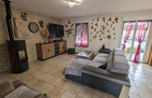 Mareau-aux-Bois House | Family Retreat with Heated Pool & Garden near Orléans Forest