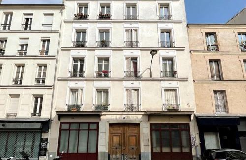 Les Amandiers Apartment | Comfortable Retreat with Air Conditioning near Père Lachaise