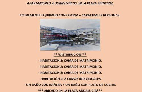 Pradollano Apartment | Spacious TODOSIERRANEVADA Apartments - Near Telecabinas