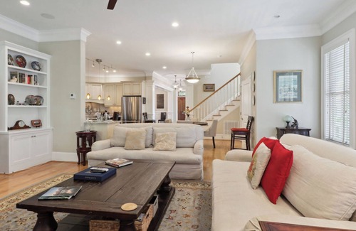 Beach Institute House | Inviting Oceanfront Getaway with Gorgeous Porch & Amenities