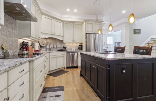 Beach Institute House | Inviting Oceanfront Getaway with Gorgeous Porch & Amenities