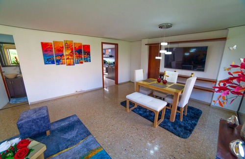 Guayabal Apartment | Inviting Top Floor Apartment with Balcony Near SantaFe Mall