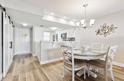 Cocoa Beach Condo | Top Floor Oceanfront Condo w/ Pool, Private Balcony, & Bright Coastal Design!