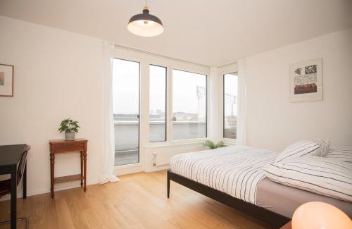 Basel Apartment | Top floor studio with terrace and free BaselCard