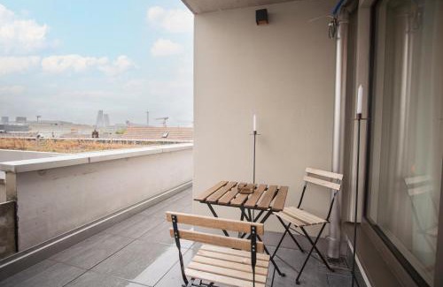Basel Apartment | Top floor studio with terrace and free BaselCard